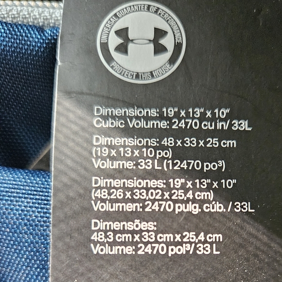 Under armour new bag pack - Picture 4 of 5